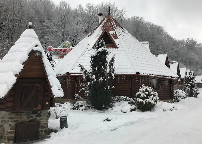 宾馆 Toursit Complex Kvasova 波利亚纳